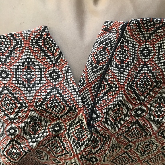 H&M Tribal Weave Mini Skirt | Tagged 10 (Fits like 6) - Picture 6 of 8